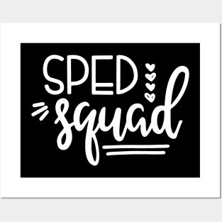 Sped Squad Special Education Teacher Sped Teacher Gift Posters and Art